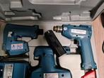 hand gereedschappen in koffer-schuur-boor-decoupeer-batterij, Ophalen of Verzenden, Zo goed als nieuw
