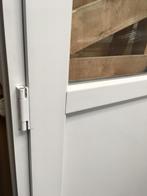 Kunststof buitendeur 98 x 200 1/2 glas, Doe-het-zelf en Verbouw, Deuren en Horren, Niet ingevuld, 80 tot 100 cm, Niet ingevuld