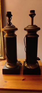 Antieke tafellampen, Huis en Inrichting, 50 tot 75 cm, Zo goed als nieuw, Metaal, Antiek