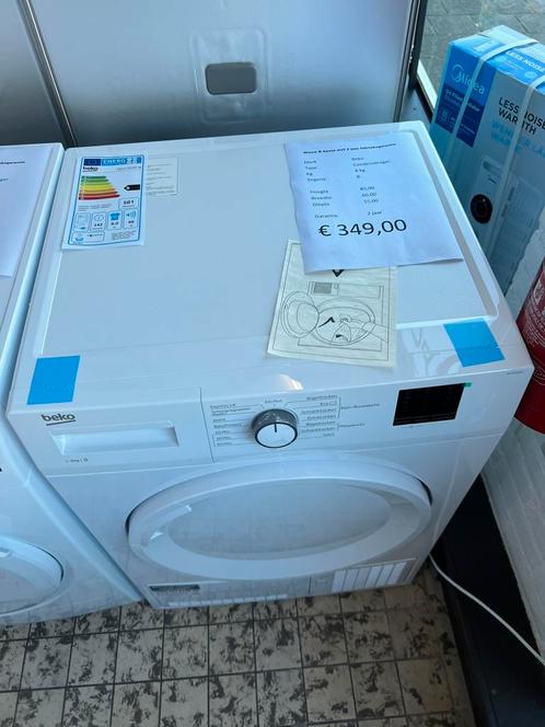 Belo condensdroger 8 kg nieuw, Witgoed en Apparatuur, Wasdrogers, Nieuw, Condens, Voorlader, 6 tot 8 kg, Minder dan 85 cm, Anti-kreukfase