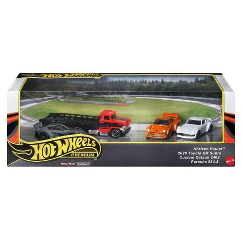 ACTIE Hot wheels Diorama Horizon hauler premium, Hobby en Vrije tijd, Modelauto's | Overige schalen, Zo goed als nieuw, Ophalen of Verzenden