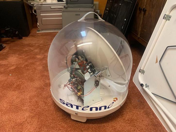 Megasat Satenne automatisch schotel antenne PS 2, Caravans en Kamperen, Camper-accessoires, Zo goed als nieuw, Ophalen