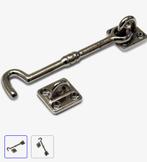 Kajuithaak Vernikkeld 7,5cm, Ophalen of Verzenden, Nieuw, Chroom, Schuif of Grendel