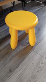 Gratis geel ikea kinderkrukje, Huis en Inrichting, Krukjes, Ophalen, Hout