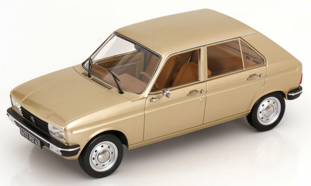 Peugeot 104 GR 1981 Beige met. schaal 1/18 NOREV ref: 184904