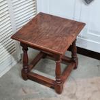 Eiken tafeltje - 39x39x45cm, Minder dan 55 cm, Gebruikt, Klassiek, Vierkant
