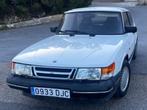 Saab 900 S, 16V, turbo, bj 1992, youngtimer, goede staat, Auto's, Voorwielaandrijving, 145 pk, Zwart, 4 cilinders