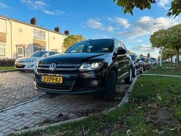 Volkswagen Tiguan 2.0 TSI 155KW/210PK 4M 7-DSG 2014 Zwart beschikbaar voor biedingen