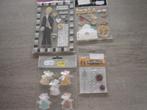 embellissements voor scrapbooking, Verzenden, Nieuw, Versiering of Embellishment, Scrap