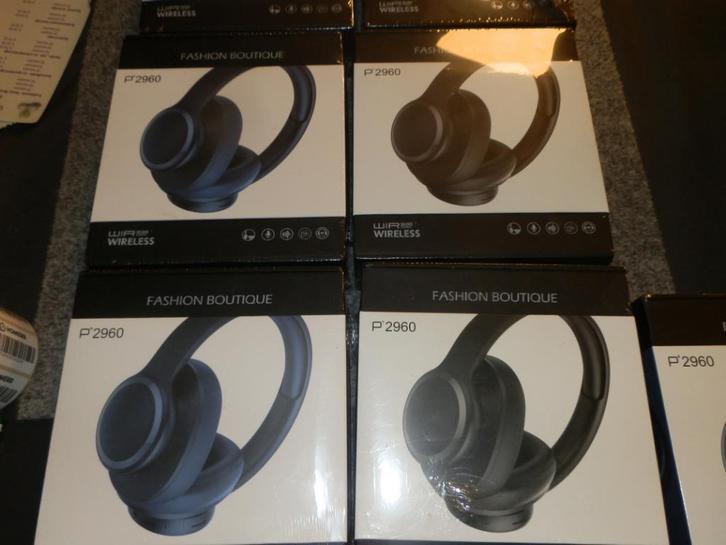 Koptelefoon draadloos bluetooth zwart wit blauw ., Audio, Tv en Foto, Koptelefoons, Nieuw, Over oor (circumaural), Overige merken