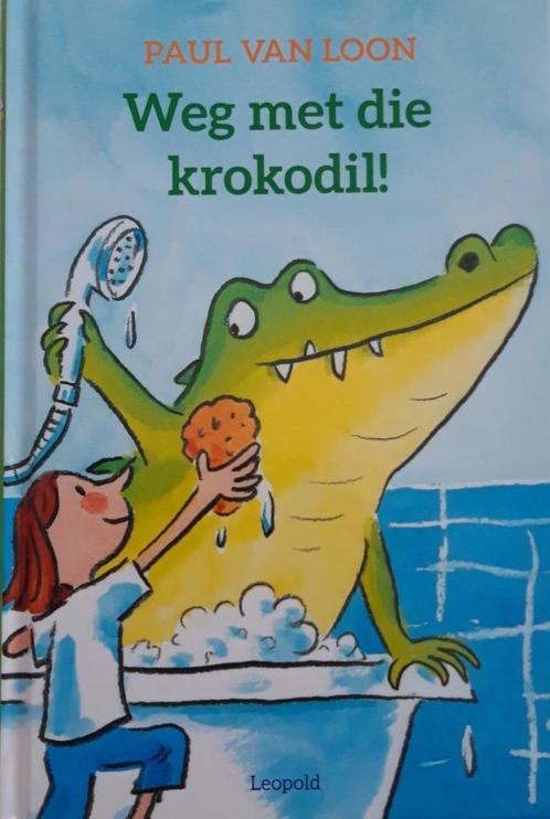 Paul van Loon Weg Met Die Krokodil ZGAN, Boeken, Kinderboeken | Jeugd | onder 10 jaar, Zo goed als nieuw, Ophalen of Verzenden