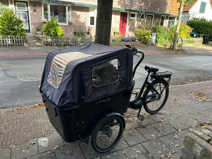 Cargo Bike/ Bakfiet/ Vogue, Fietsen en Brommers, Fietsen | Bakfietsen, Gebruikt, Overige merken, 3 kinderen, Elektrisch, Ophalen