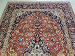 Perzische tapijt Kashan  305 x 212 cm (handgeknoopt), Klassiek Vintage, Crème, 200 cm of meer, Ophalen of Verzenden