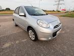 Nissan Micra 1.2 Acenta Automaat /Airco/Parksensor/88635 KM, Auto's, Euro 5, Stof, Zwart, 1198 cc