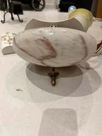 Art Deco Lamp - Sfeervolle Verlichting, Ophalen, Gebruikt, Glas, Minder dan 50 cm