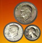 ** 1776-1976-S  -USA  - SETJE  PROOF - ZILVER  **, Verzenden, Noord-Amerika, Setje, Zilver