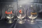 Duvel Glazen 3 Stuks + Viltjes, Ophalen of Verzenden, Zo goed als nieuw, Glas of Glazen, Duvel