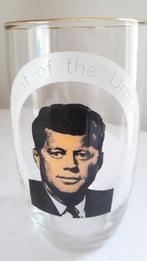 PRESIDENT KENNEDY LONGDRINKGLAS 1960-1963, Antiek en Kunst, Ophalen of Verzenden