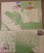 Max kaarten van zomerreces van 1976 met zegels, Postzegels en Munten, Postzegels | Nederland, Ophalen of Verzenden