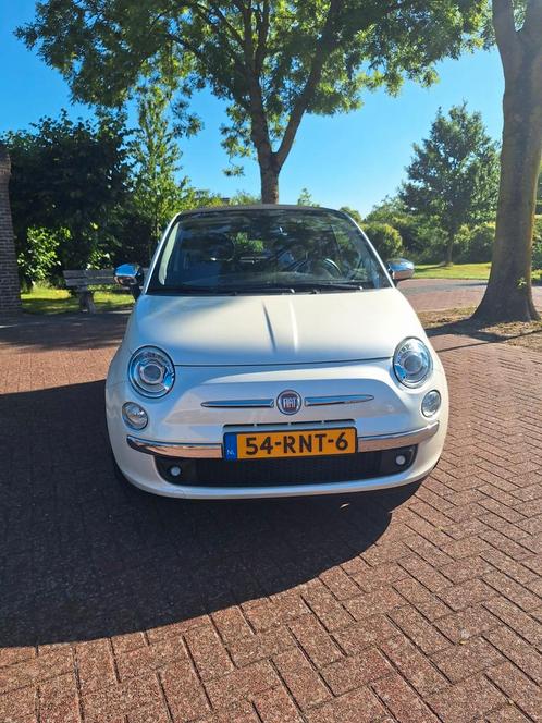 Fiat 500 1.2 AUT 2011, Auto's, Fiat, Particulier, Benzine, B, Hatchback, Automaat, Origineel Nederlands, Overige kleuren, Leder
