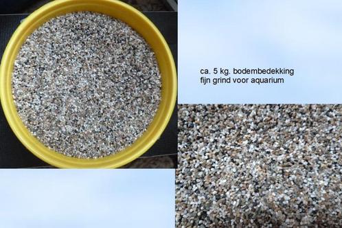Bodemmateriaal voor aquarium, Dieren en Toebehoren, Vissen | Aquaria en Toebehoren, Zo goed als nieuw, Grind, Zand of Voedingsbodem