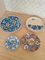 Diverse (wand) borden in blauw tinten., Ophalen of Verzenden