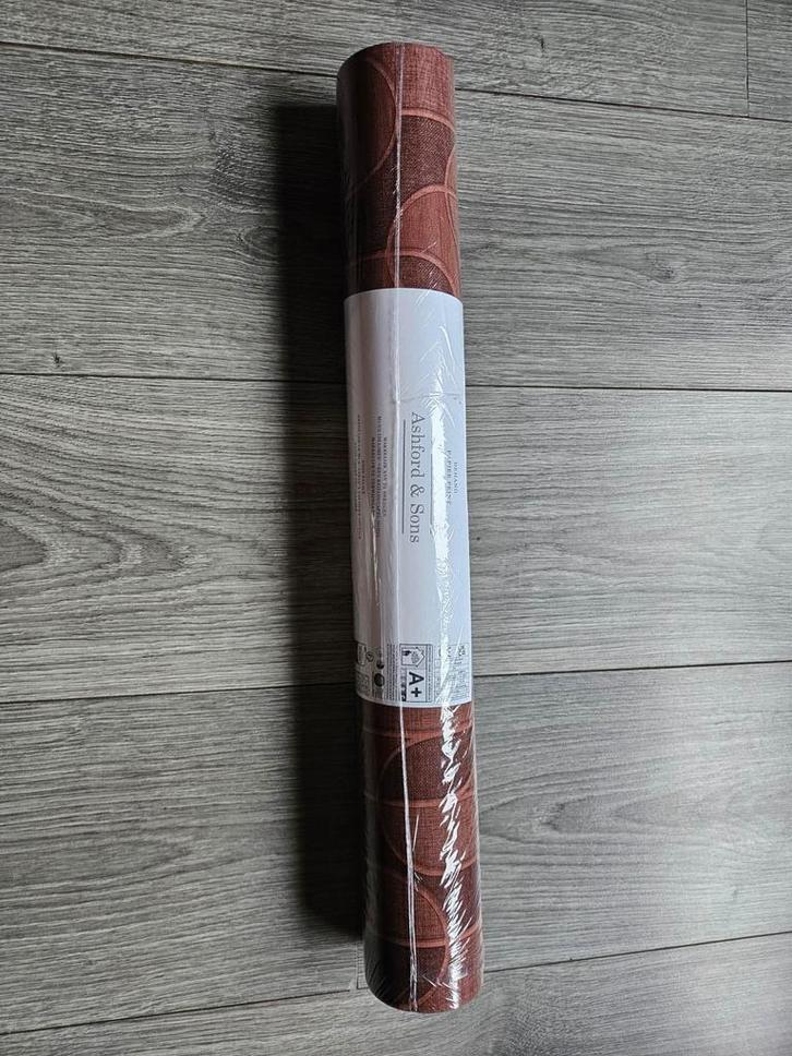 Kwantum Ruby Behang - Nieuw in Verpakking, Huis en Inrichting, Stoffering | Behang, Rood, Bruin, minder dan 10 m², Ophalen of Verzenden