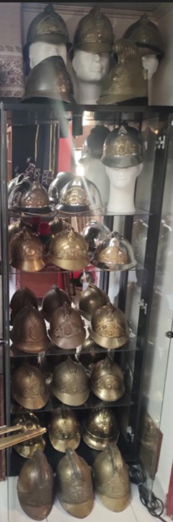 Verzameling Brandweerhelmen , 23 stuks beschikbaar voor biedingen