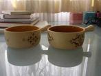 2 Marokkaanse schaaltjes, Gebruikt, Keramiek, Ophalen of Verzenden, Schaal of Schalen