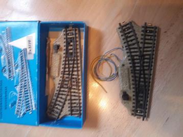 Marklin Electrische wissels L+R 5118+5119  HO beschikbaar voor biedingen