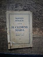 Noveenboekje H. Clemens Maria - 1952, Ophalen of Verzenden, H. Clemens Maria