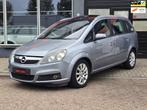Opel Zafira 1.6 Temptation AIRCO/7 PERSOONS/TREKHAAK/NAP/CR, Stof, Zwart, 4 cilinders, 7 stoelen