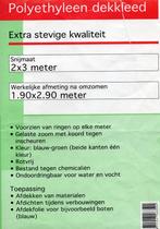 NIEUW Dekkleed Extra Stevige Kwaliteit 2 X 3 meter, Doe-het-zelf en Verbouw, Zeil en Folie, Nieuw, Ophalen of Verzenden, Folie