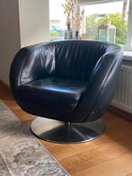 Fauteuil/ ronddraaistoel, Ophalen, Gebruikt, Stoer, Leer