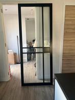 Industriële binnendeur zwart, 93x231,5 cm, kapot glas, Doe-het-zelf en Verbouw, Deuren en Horren, Ophalen, 215 cm of meer, Binnendeur