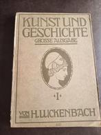 3 oude boeken Kunst und geschichte ca 1915, Ophalen of Verzenden