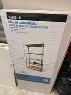 Metalen stellingkast nieuw in verpakking., Ophalen, Zo goed als nieuw