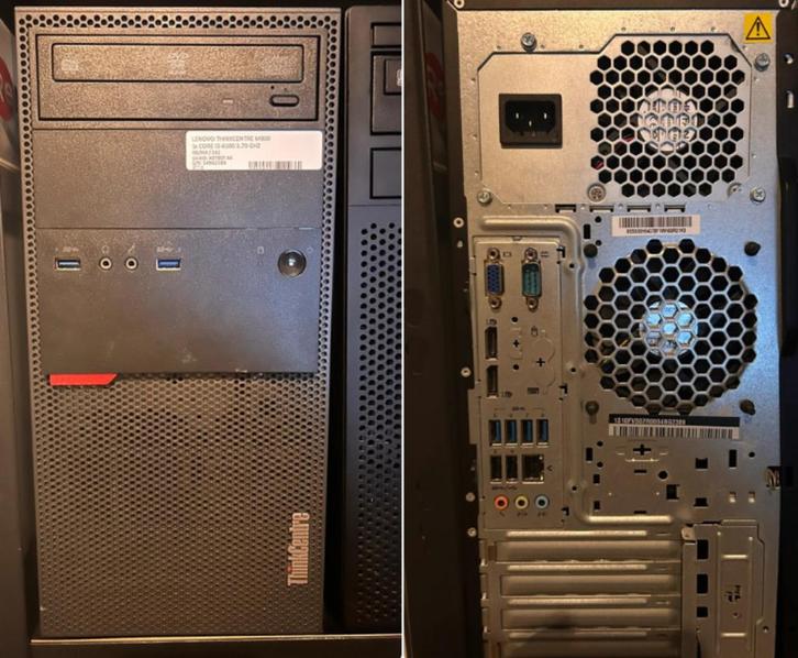 Lenovo Thinkcentre M800 I3-6100 8GB ddr4, Computers en Software, Desktop Pc's, Zo goed als nieuw, 3 tot 4 Ghz, HDD, 8 GB, Verzenden