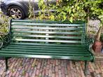 tuinbank gietijzer en volledig gerstaureerd, Tuin en Terras, Ophalen of Verzenden, Metaal