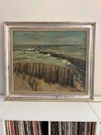 Jan van rijswijck de zee het strand, Antiek en Kunst, Kunst | Schilderijen | Modern, Ophalen of Verzenden