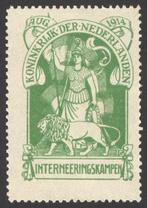 Nederland Interneringszegel 1 ongebruikt 1916, Verzenden, T/m 1940, Postfris