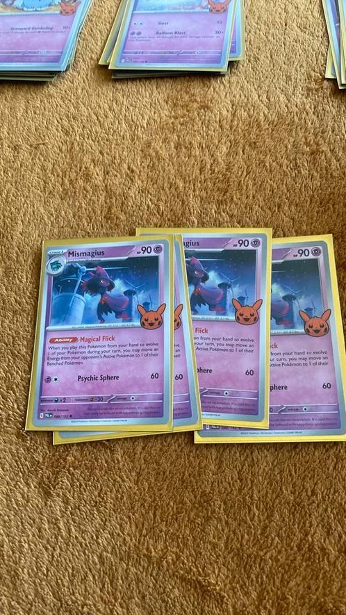 Trick or trade 2023- mismagius, Hobby en Vrije tijd, Verzamelkaartspellen | Pokémon, Nieuw, Losse kaart, Ophalen of Verzenden