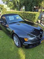 BMW Z3 1.8 LEER/CRUISECONTROL/STOELVERWARMING etc, 13 km/l, Cabriolet, Zwart, 1200 kg