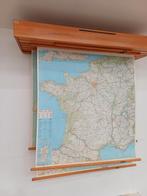 Vintage Landkaarten Rolbak Jaren 60/70, Antiek en Kunst, Antiek | Schoolplaten, Ophalen of Verzenden, Aardrijkskunde