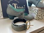Vintage schoenen met bijpassende riem, Think, Ophalen, Zo goed als nieuw, Overige kleuren
