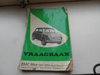 BMC Mini 1967 1969 vraagbaak 1974, Ophalen of Verzenden