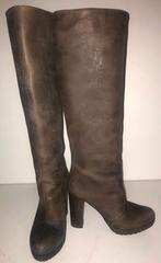 G-Star Sexy donkerbruine hoge Laarzen mt 37, Ophalen, Zo goed als nieuw, Bruin, Hoge laarzen