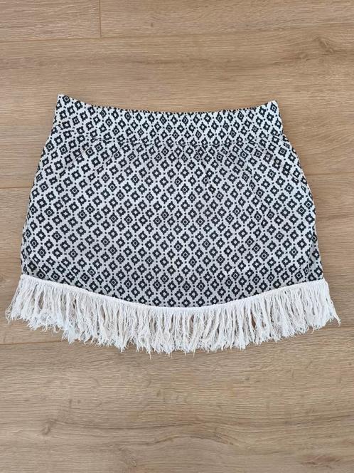 Costes - Katoen zomer rokje - mt xs, Kleding | Dames, Rokken, Gedragen, Maat 34 (XS) of kleiner, Wit, Boven de knie, Verzenden
