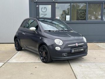 Fiat 500 0.9 TwinAir BlackJack Clima Pano Xenon Leder PDC beschikbaar voor biedingen