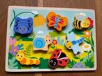 Leuke houten dierenpuzzel, Ophalen, Zo goed als nieuw, Van hout, Minder dan 10 stukjes